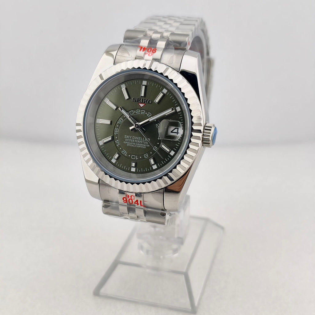 Skyward Dweller olive green