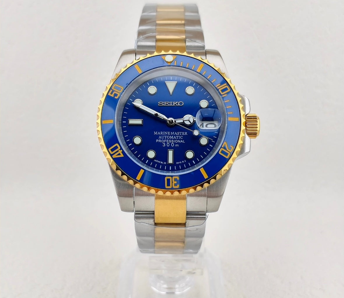 Seikomariner Sapphire Gold