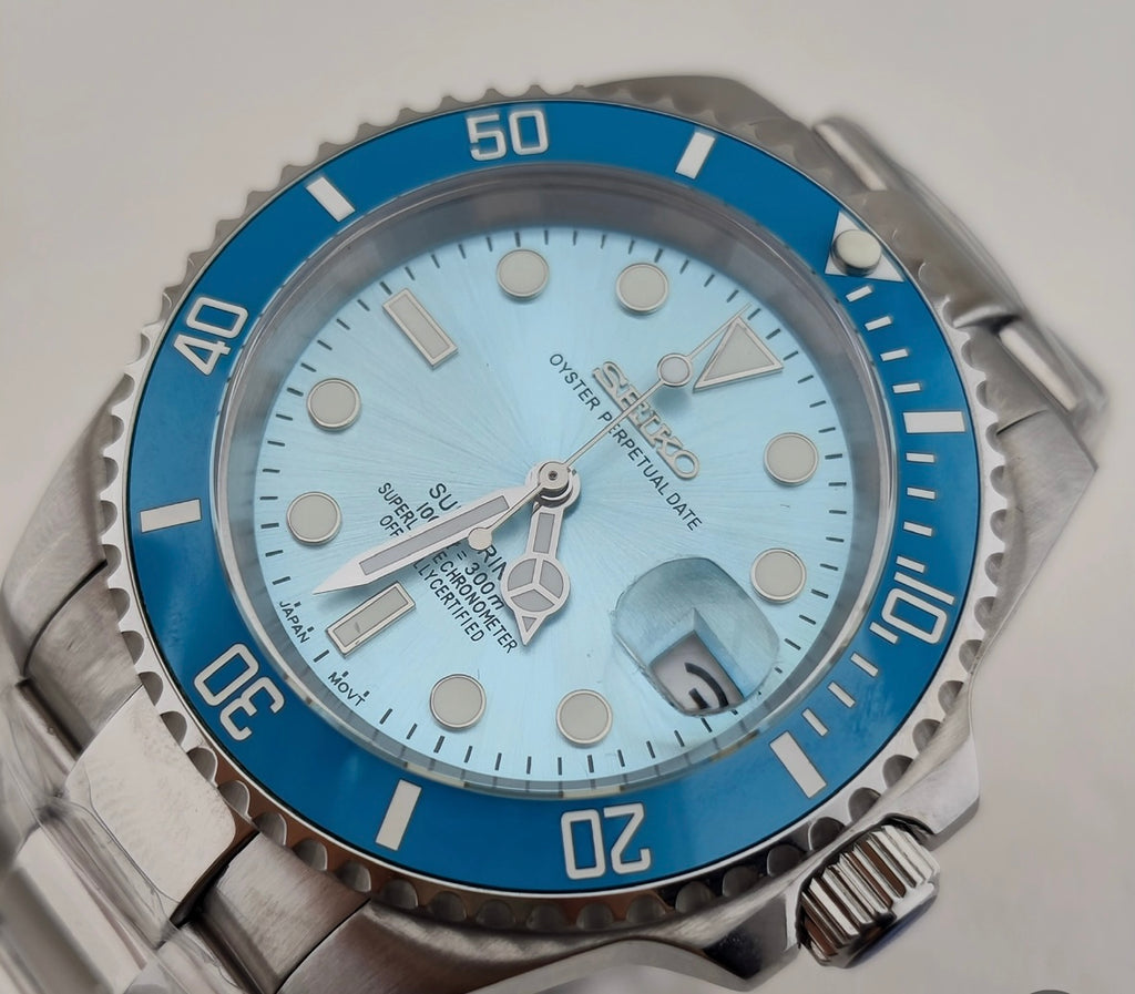 Seikomariner Polar Blue