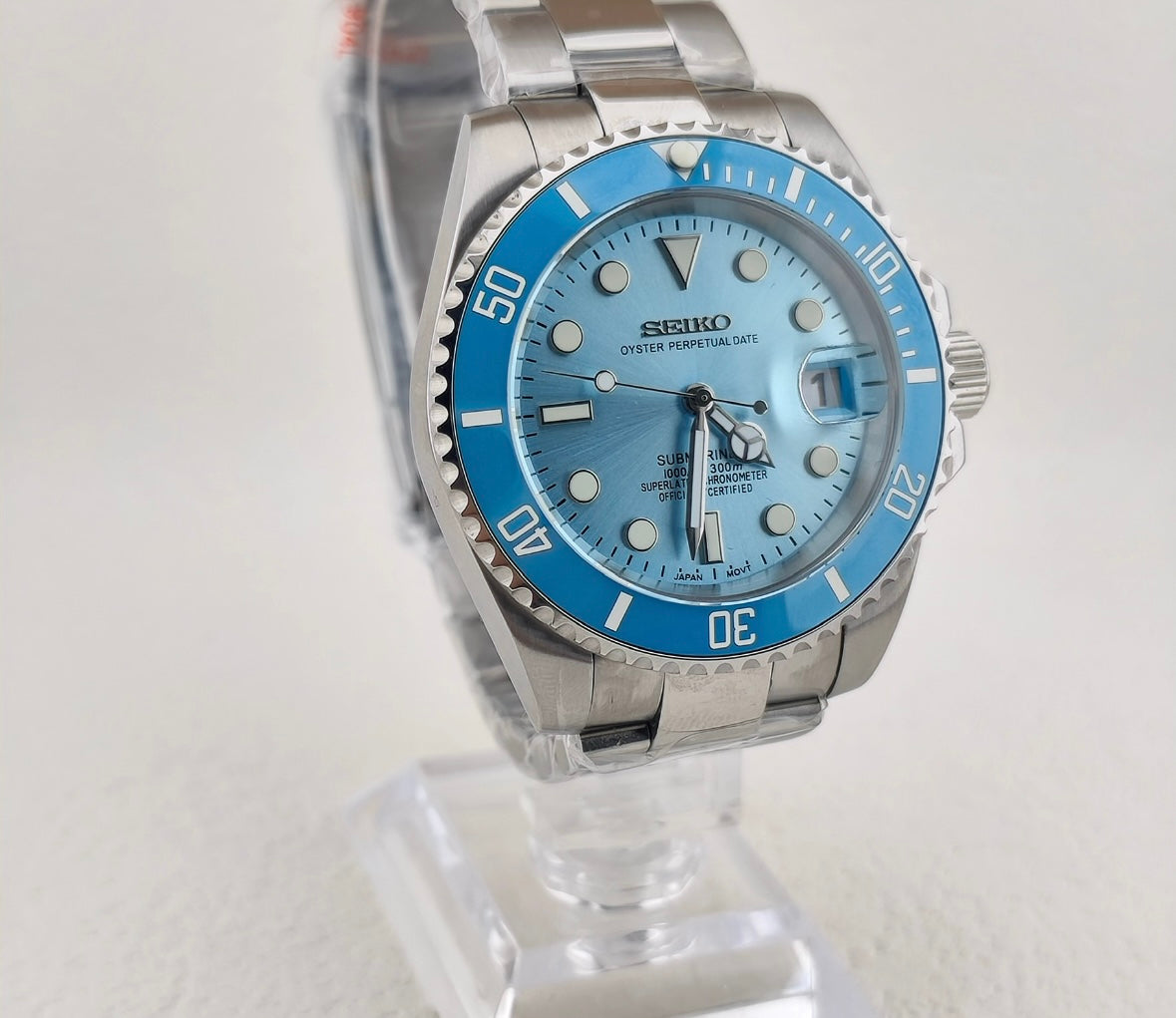 Seikomariner Polar Blue