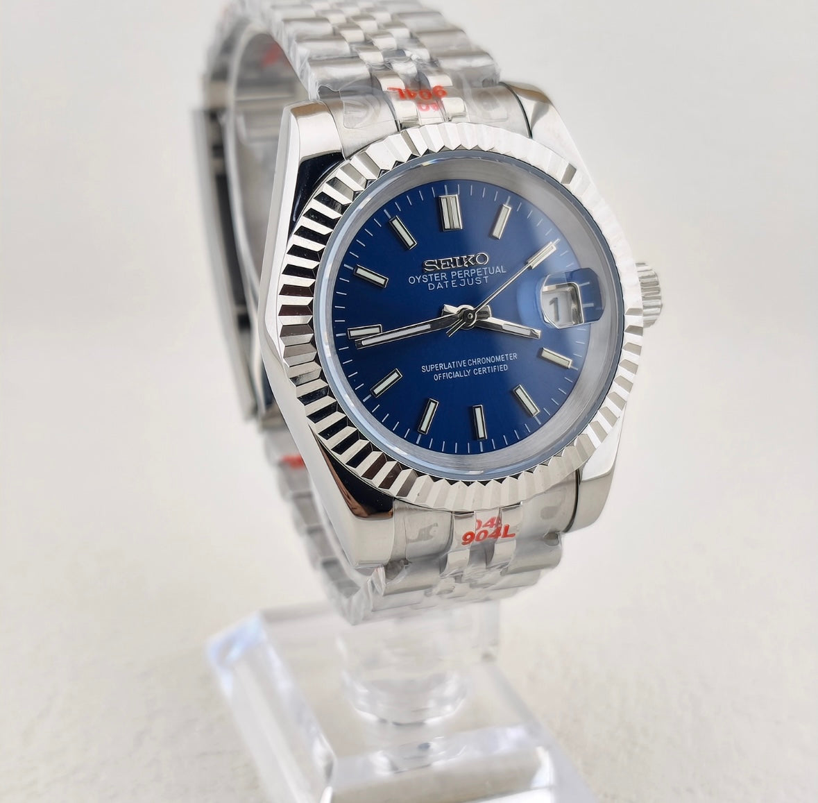 Seiko Mod Blue Date