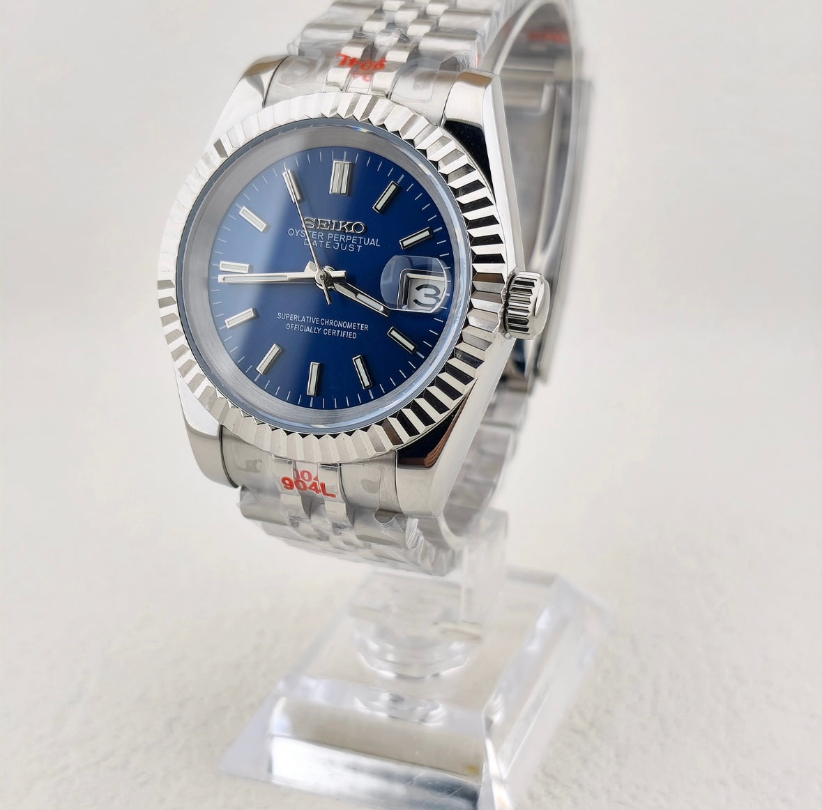Seiko Mod Blue Date